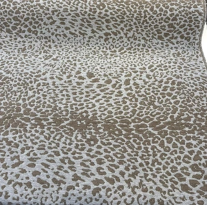 Leopard Skin Silver Sunbrella Performance Upholstery Fabric By the yard - Picture 1 of 5