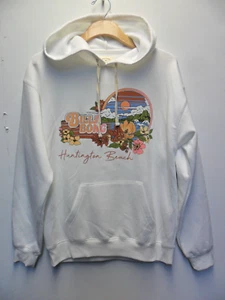 BILLABONG Women's Pullover Fleece Hoodie COASTAL DREAMER - Medium - White - NWT - Picture 1 of 1