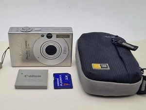 Canon PowerShot SD1000 Digital Elph 7.1 MP Complete In Original Box - Tested - Picture 1 of 12