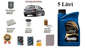 Kit Filtri Tagliando + Olio per Seat Ibiza IV 4 1.6 TDi 66 Kw 90 Cv Hp - Imagen 1 de 8