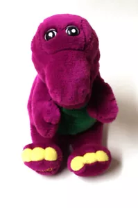 Barney Plush Hand Puppet by Dakin - Picture 1 of 8