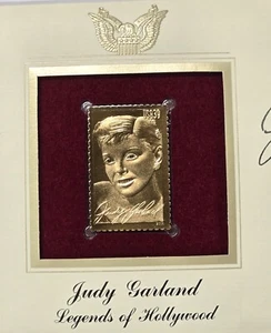 2006 Judy Garland Legends of Hollywood 39¢ 22k Golden Replica FDC Scott #4077 - Picture 1 of 3