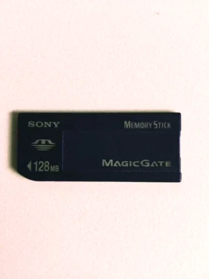 Sony 128MB Memory Stick / Magicgate MS Card for Sony Old Camera PSP Recorder - Image 1 of 2