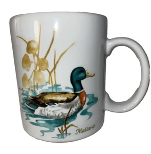 Taza de café Muc Pato Drake Mallard Natación firmada JP Miller recuerdo coleccionable - Imagen 1 de 6