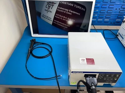 Processador Olympus CV-170 e fonte de luz LED com monitor OEV-262H e CYF-VH - Imagem 1 de 4