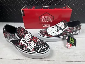 Vans Classic Slip Ons x Friday The 13th Jason Voorhees Glow in The Dark 8,5 para Hombre - Imagen 1 de 11