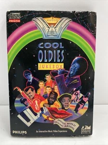 De colección 1991 Cool Oldies Jukebox Philips CD-I Music Video Experience Estuche Largo Estrellas - Imagen 1 de 8