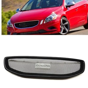 Matte Fiberglass Front Bumper Grille Mesh For Volvo S60 V60 2011-2013 Sport MA - Bild 1 von 10