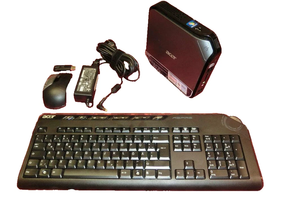 Acer Veriton Nettop PC, 320GB HDD, 2GB RAM, Intel ATOM Dual Core 1,66GHz - Bild 1 von 1