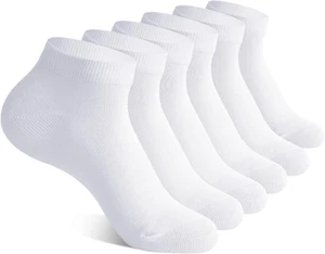 Mens Ankle Socks 6 Pack Low Cut Socks Men and Women, No Show Ankle Sock, Short - Picture 1 of 7