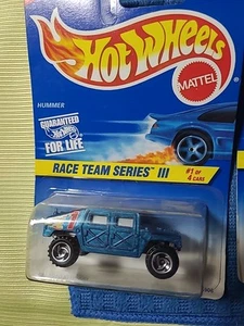 HOT WHEELS RACE TEAM SERIES III FOUR CARS COMPLETE SET - Picture 1 of 8
