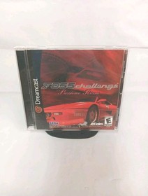 F355 Challenge: Passione Rossa(Sega Dreamcast, 2000)With Reg Card Near Mint Disc