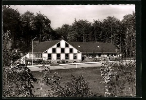 Ansichtskarte Rohrbrunn /Aschaffenburg, Autobahn-Raststätte im Spessart  - Picture 1 of 2