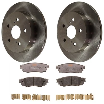 KIT-072924-5420 TRW 4-Wheel Set Brake Disc and Pad Kits Front & Rear for RAV4 Foto 1 de 4