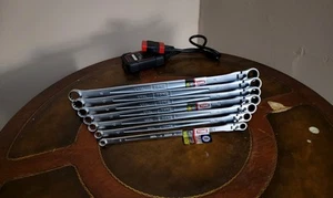 NEW TONE RMAL400L DOUBLE BOX END RATCHETING WRENCH SET FLEX RMA8L RMA13L RMA19L - Picture 1 of 17