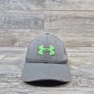 Under Armour Hat Cap Youth Boys Fitted Size Small-Medium Embroidered Logo  - Picture 1 of 8