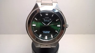 Technos Kaiser Signal T9429 Zafiro Facetado Seiko VX42E Neo-Vintage Cuarzo Foto 1 de 4