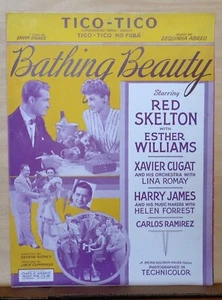 Tico Tico - 1943 partituras de la película Bathing Beauty, Esther Williams - Imagen 1 de 1
