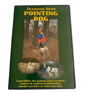 Training Your Pointing Dog Dvd Scott Miller Tested Working Excellent Condition - Imagen 1 de 8
