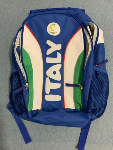 Italy 🇮🇹 ITALIA FIFA CALCIO 2014 WORLD CUP ADIDAS SANTINO BALL HAT & BACKPACK Cover