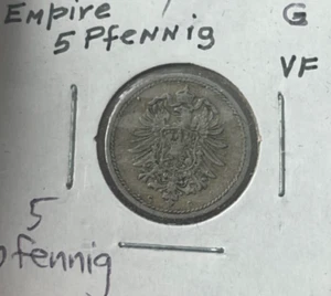 1876 G Alemania 5 Pfennig L2 - Imagen 1 de 2