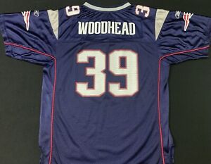 Reebok Danny Woodhead New England Patriots #39 Blue Jersey Youth XL 18-20