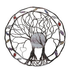 Metall Wand Silhouette Baum Leben Anhänger Kreis Des Lebens Baum Wand Kunst