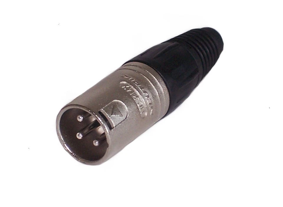 XLR Kabelstecker NC3MX Neutrik Kabel Buchse Cable Connector Male 3 Pole DMX TON - Bild 1 von 1