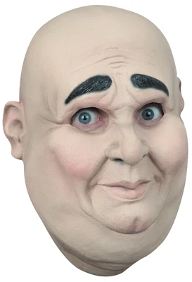 Ghoulish Productions Chunky Latex Face Mask Horror Halloween Cosplay - Image 1 of 4