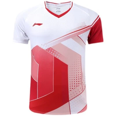 Li-Ning Adult Kid Sports Tops Tennis/badminton Clothes T-Shirts New Men's - Image 1 of 4