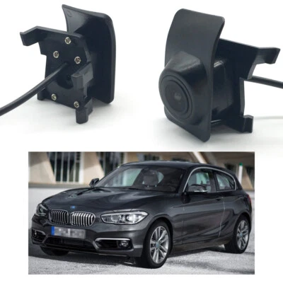 Car Front View Camera Grill Embedded CCD 170° Degree for BMW 1-Series 2016-2017 - Image 1 of 4