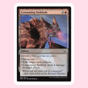 Consuming Sinkhole - 94 - Oath of the Gatewatch - Common - MTG - Picture 1 of 2