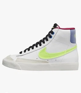 Nike Big Kids Blazer Mid 77 GS White Shoes DA4086-117 Size 6.5Y - Picture 1 of 4