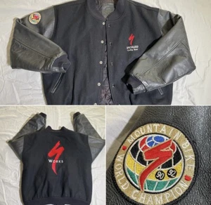 VINTAGE GOLDEN BEAR SPECIALIZED CYCLING TEAM JACKE LRG SWORKS MOUNTAINBIKE - Bild 1 von 22