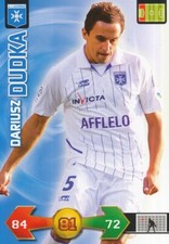 DARIUSZ DUDKA # POLAND POLSKA AJ.AUXERRE CARD CARD ADRENALYN FOOT 2010 PANINI ~