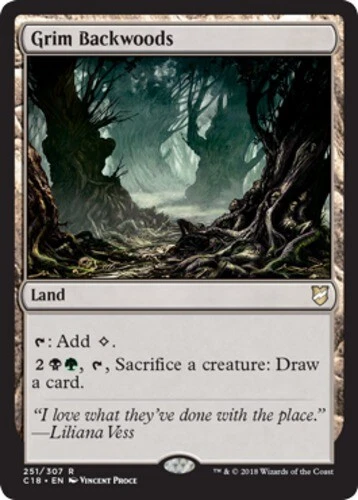 x1 Grim Backwoods R MTG Commander 2018 M/NM, English - Image 1 of 1