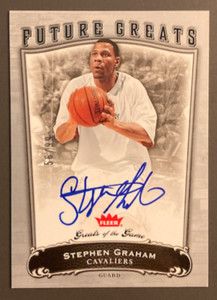 STEPHEN GRAHAM 2005-06 FLEER GREATS OF THE GAME FUTURE GREATS RC CAR 56/99