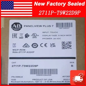 AB 2711P-T9W22D9P Neu Versiegelt Allen Bradley 2711P-T9W22D9P - Bild 1 von 5