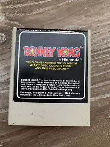 Donkey Kong Atari 2600 Video Game 1982 Coleco NOT TESTED - Picture 1 of 6