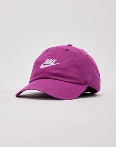 Nike Club Unstructured Futura Wash Cap Fuschia White Hat Size L/XL FB5368 518 - Picture 1 of 8