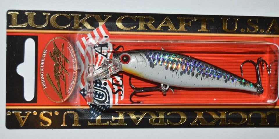 Lucky Craft Pointer 78sp Suspending Jerkbait Lure Crack Black
