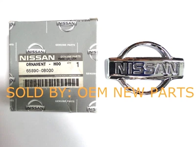 NEW OEM NISSAN QUEST 1993-1998 FRONT GRILLE EMBLEM 658900B000 65890-0B000 Foto 1 de 2