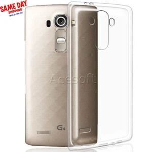 Anti-Slip Shock Absorbing Slim High Quality Soft TPU Case for LG G4 4G LTE Net10 - Picture 1 of 1