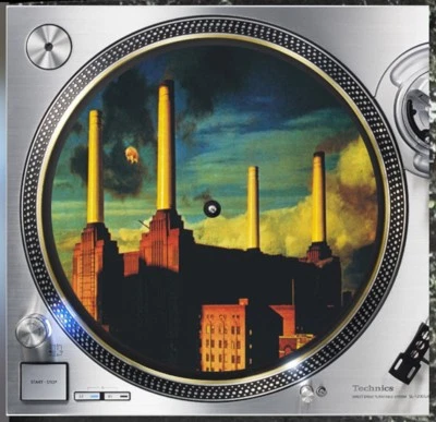 PLASTIC WAFFLES Pink Floyd Animals Slipmat Turntable 12" LP Record Player, DJ Audiophile