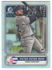2020 Bowman Victor Victor Mesa #STG-VVM Chrome Spanning the Globe - Picture 1 of 2