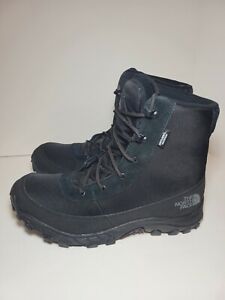 Mens The North Face Boots Chilkat II Winter Boots Black #NF0A4OAH-115 Sz 11.5