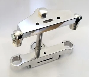 Rastrillo ajustable triple árbol -1° a 10° Harley Davidson 250 mm 41 mm - Imagen 1 de 10