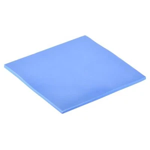 Thermal Pad Heat Conduction Silicone Pads 100 x 100 x 3.5 mm 2W Gap Filler Blue - Photo 1/5