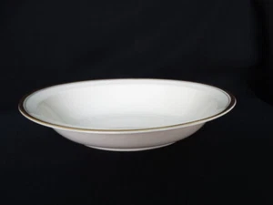 Syracuse China Old Ivory Blank "MONTICELLO" 9 inch Oval Vegetable Bowl Gold Trim - Picture 1 of 6