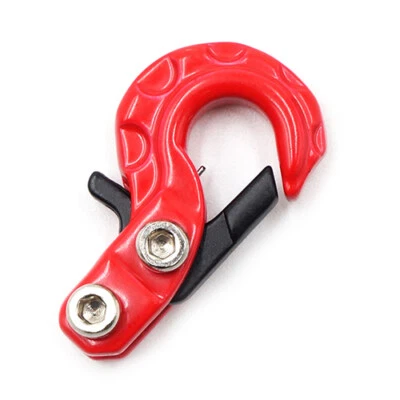 NEW Yeah Racing RC Rock Crawler Scale Spring Loaded Metal Hook Red FREE US SHIP - Image 1 of 3